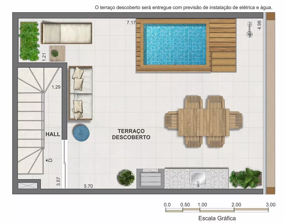 Cobertura, 1 quarto, 67 m² - Foto 81