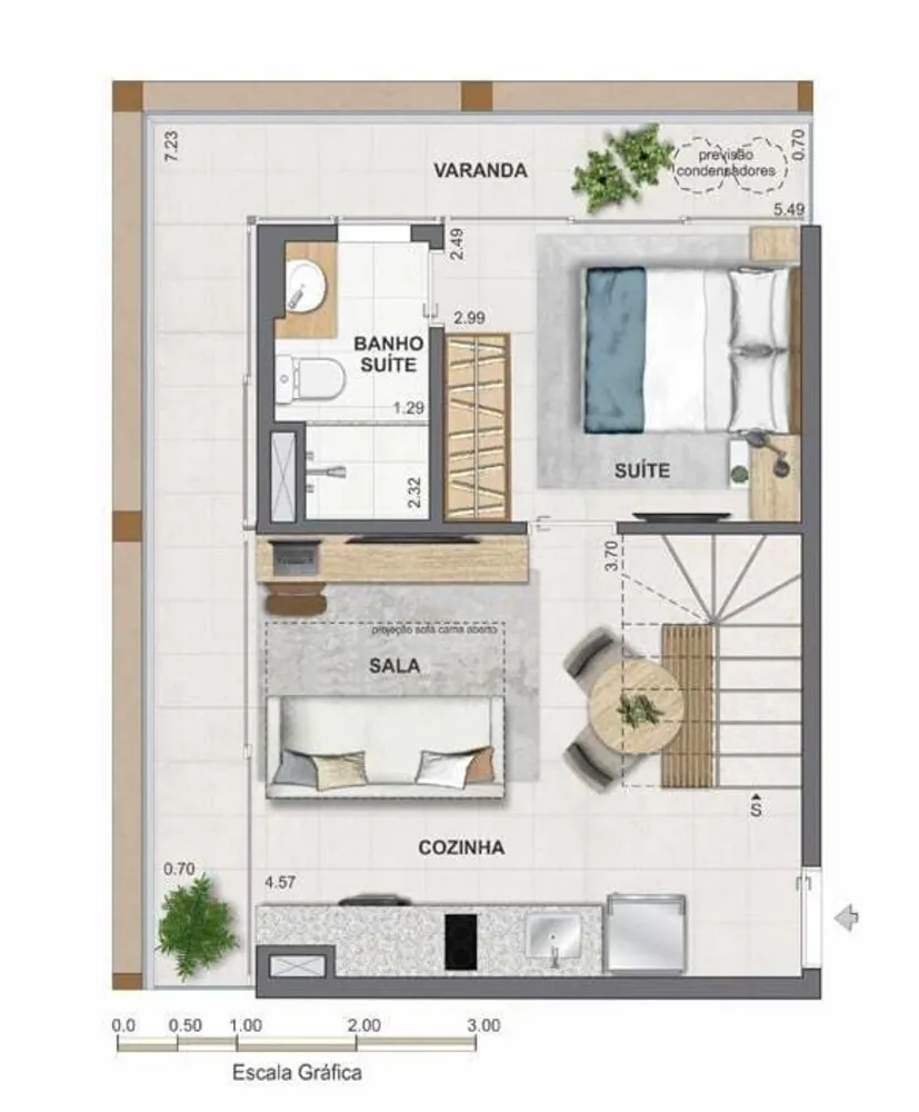 Apartamento, 2 quartos, 50 m² - Foto 80