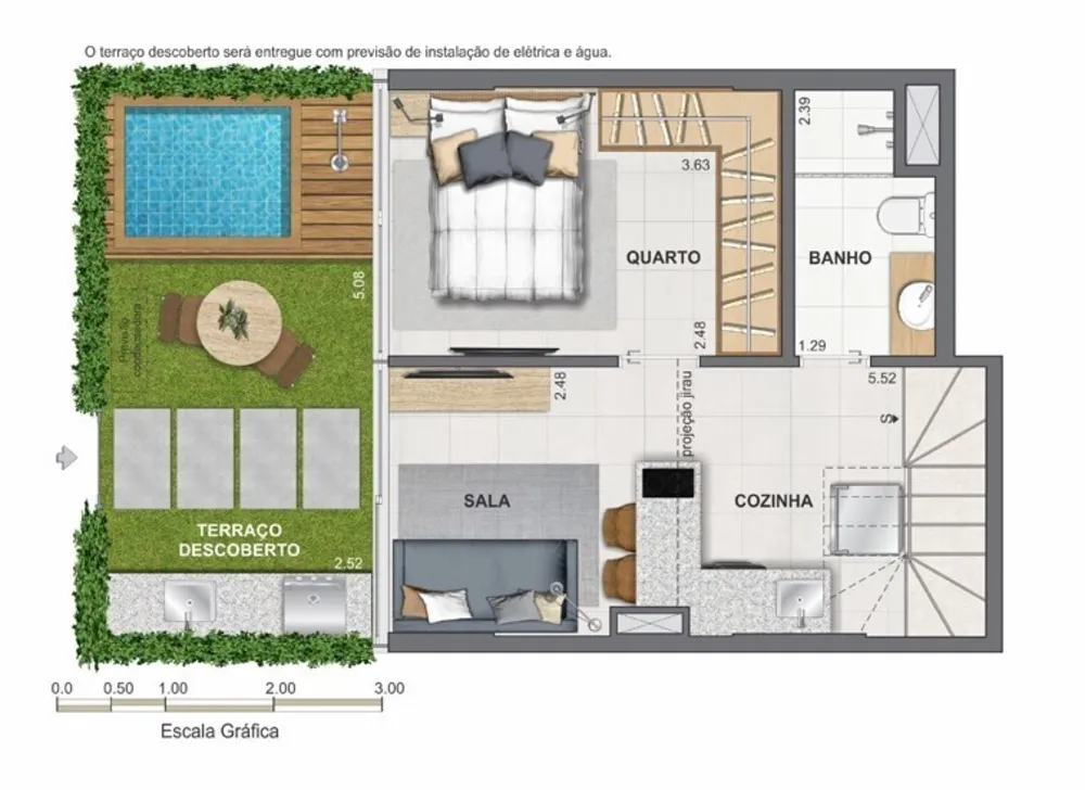 Apartamento, 2 quartos, 50 m² - Foto 60