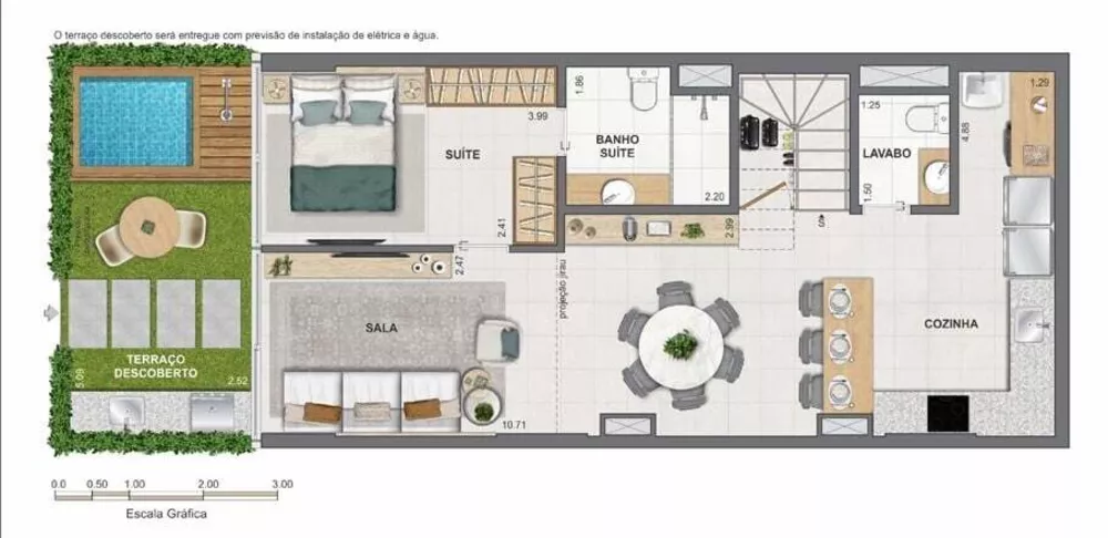 Apartamento, 2 quartos, 50 m² - Foto 50