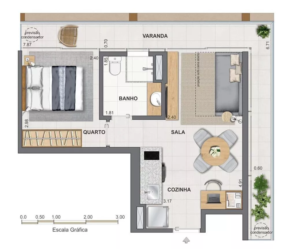 Apartamento, 2 quartos, 50 m² - Foto 25