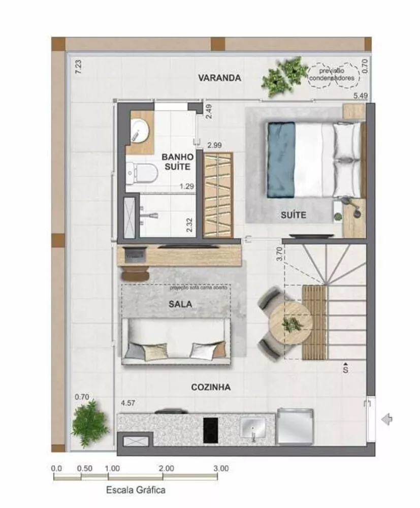 Apartamento, 2 quartos, 50 m² - Foto 40