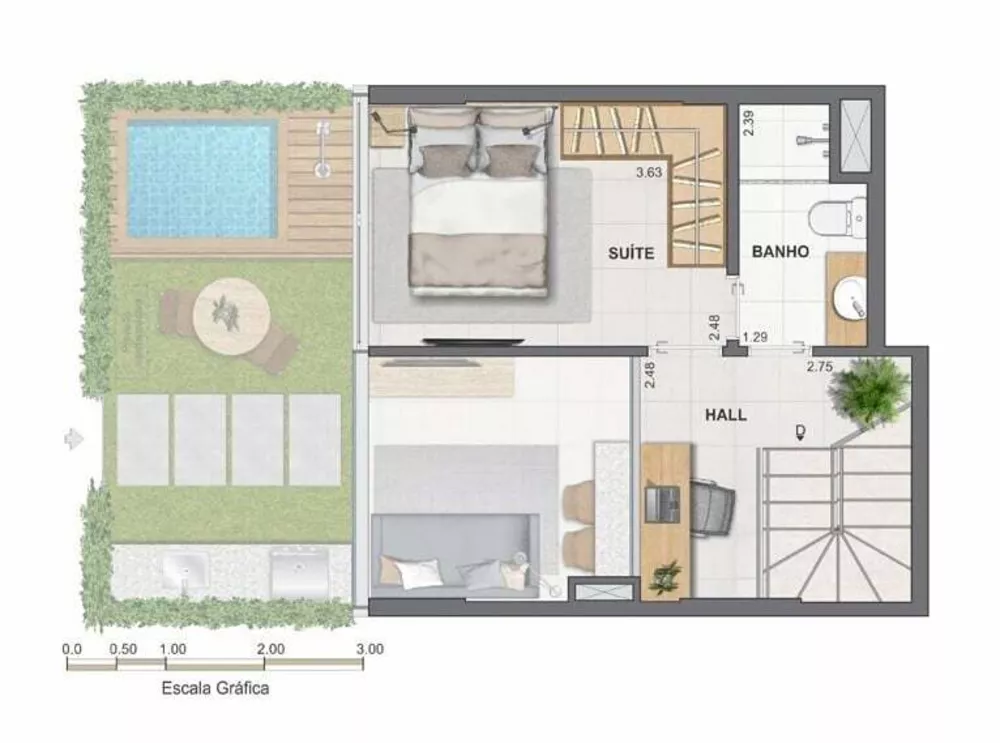 Apartamento, 2 quartos, 50 m² - Foto 31