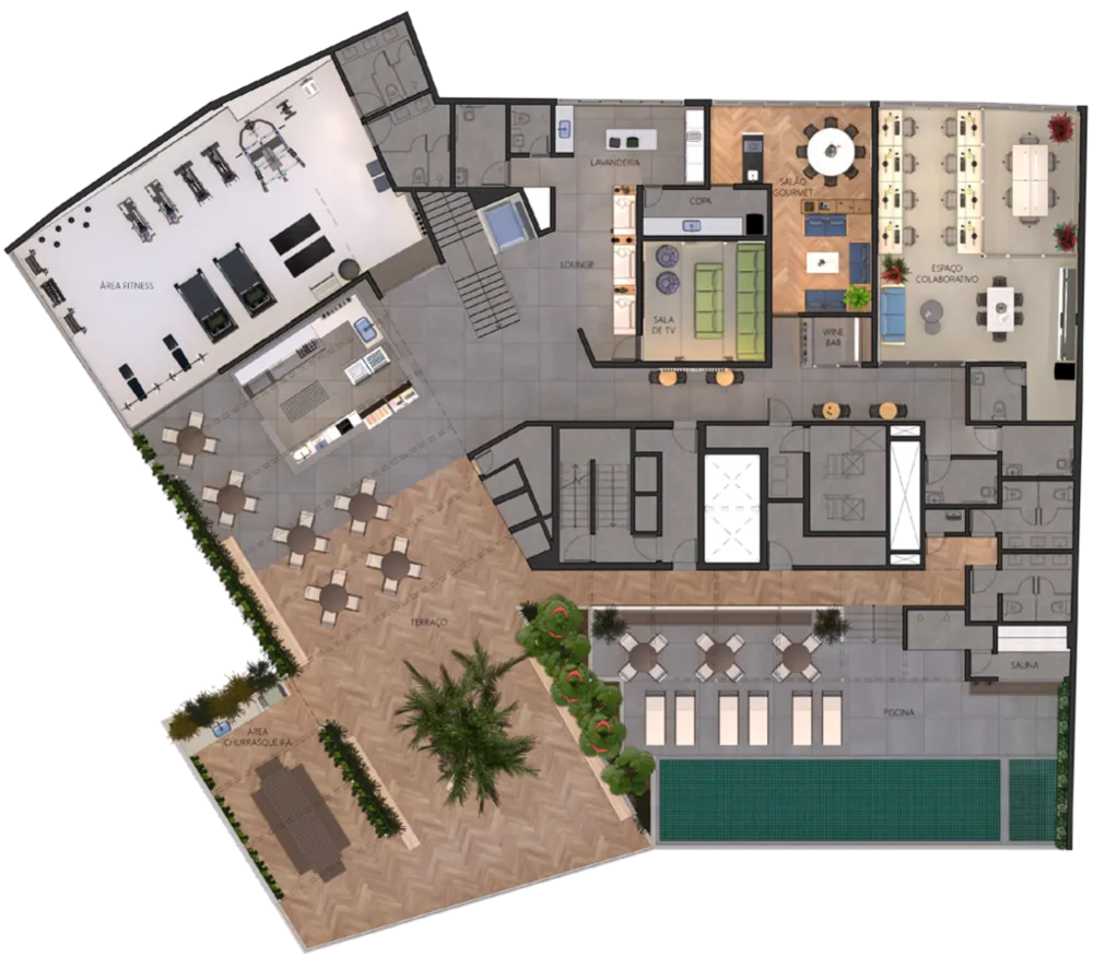 Apartamento, 1 quarto, 38 m² - Foto 77