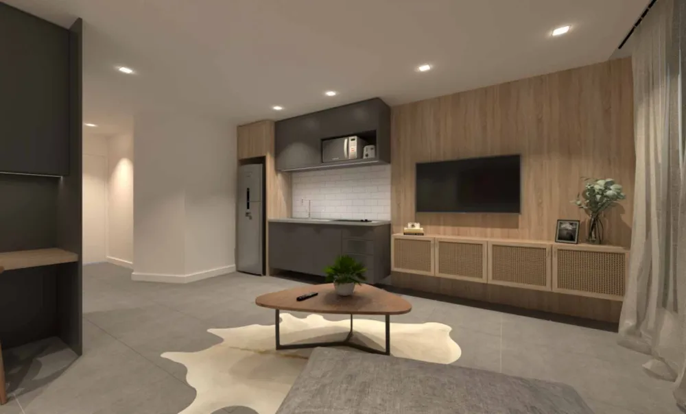 Apartamento, 1 quarto, 59 m² - Foto 59