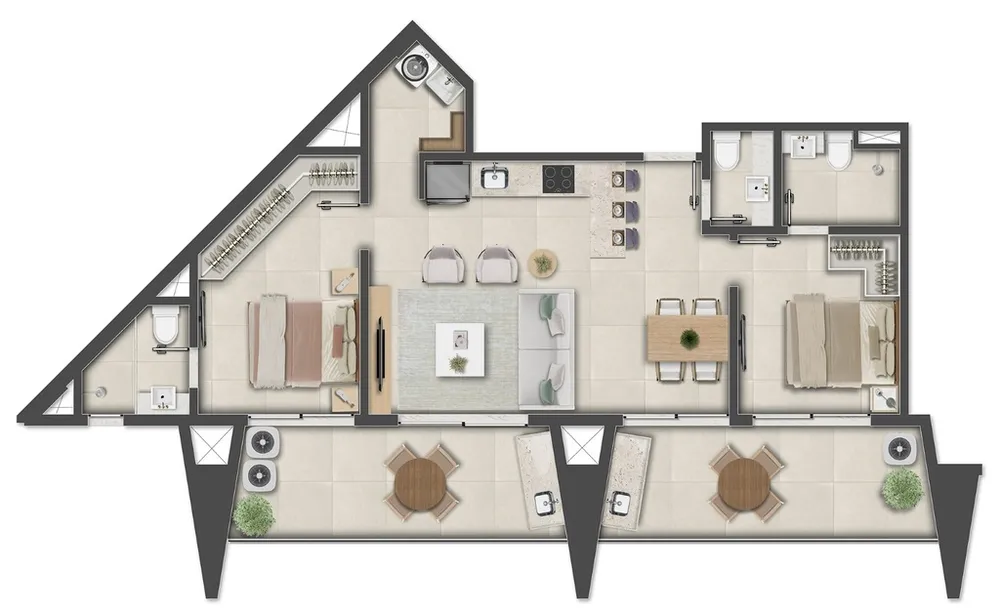 Apartamento, 1 quarto, 52 m² - Foto 132