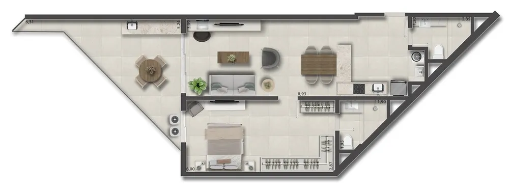 Apartamento, 1 quarto, 52 m² - Foto 130
