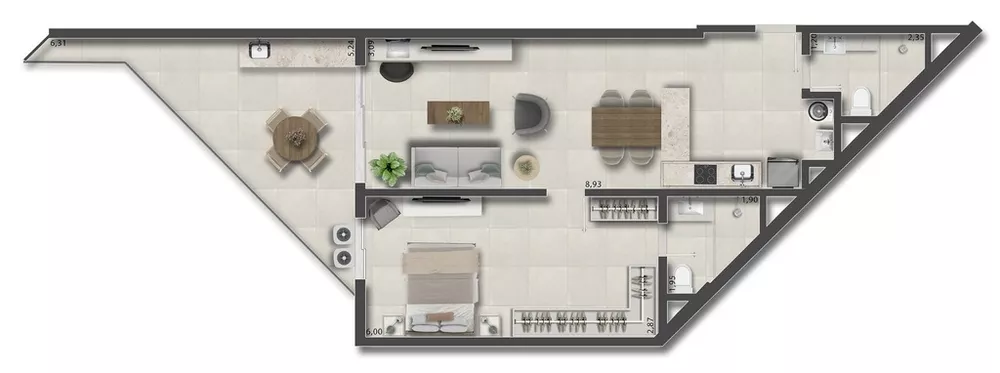 Apartamento, 1 quarto, 52 m² - Foto 63