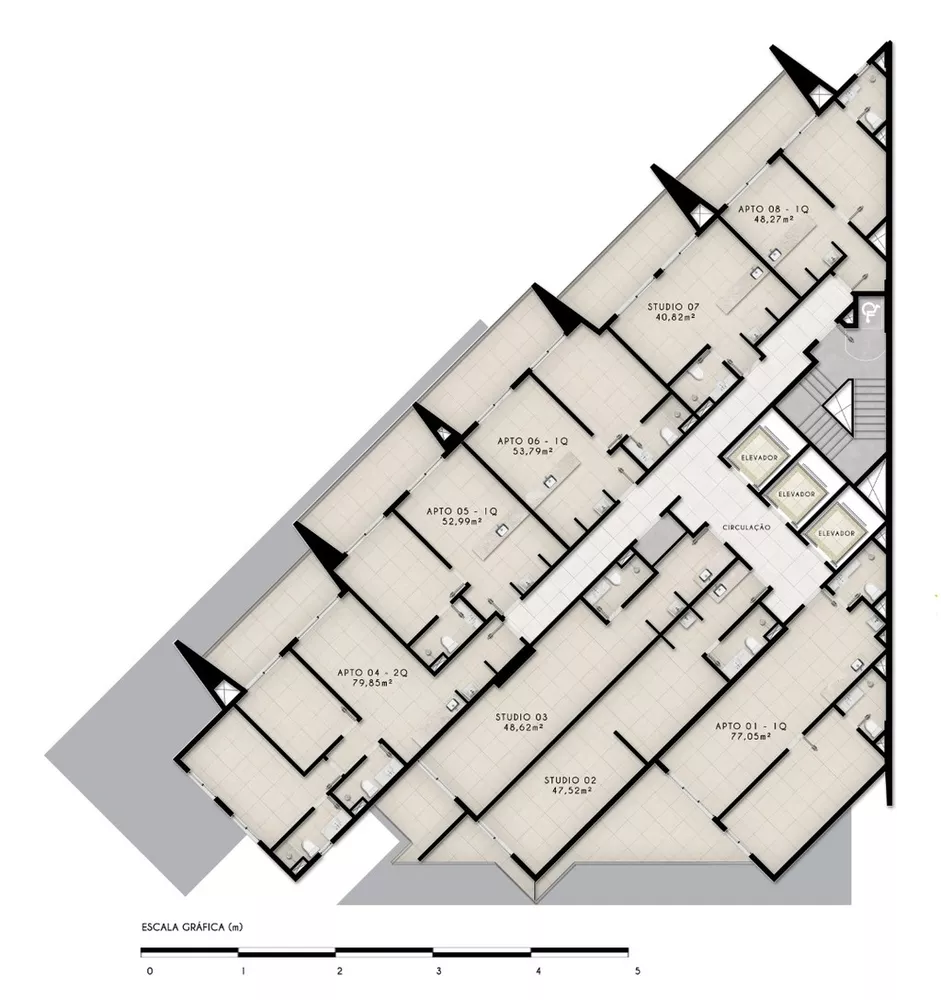 Apartamento, 1 quarto, 52 m² - Foto 40