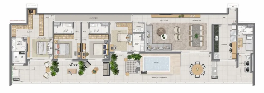 Cobertura, 4 quartos, 365 m² - Foto 197