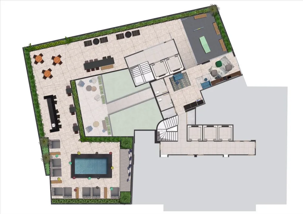 Apartamento, 1 quarto, 50 m² - Foto 44