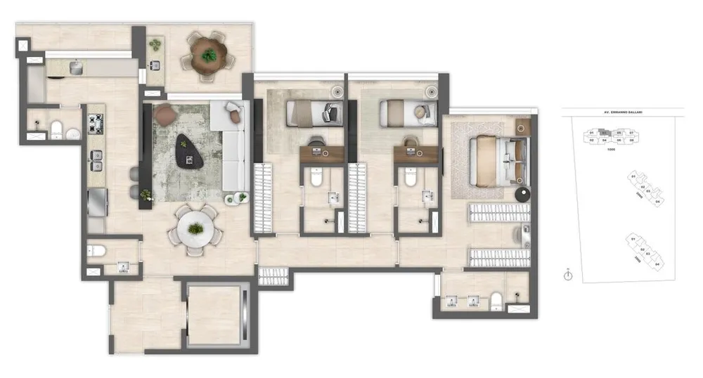 Cobertura, 4 quartos, 376 m² - Foto 141