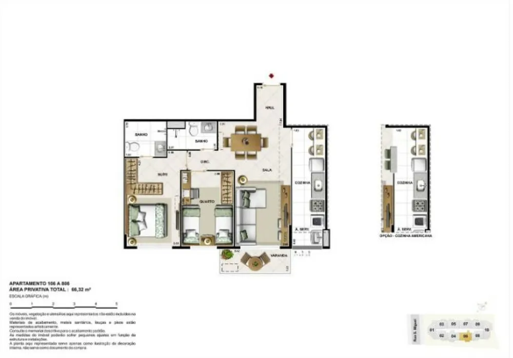 Apartamento, 2 quartos, 65 m² - Foto 26