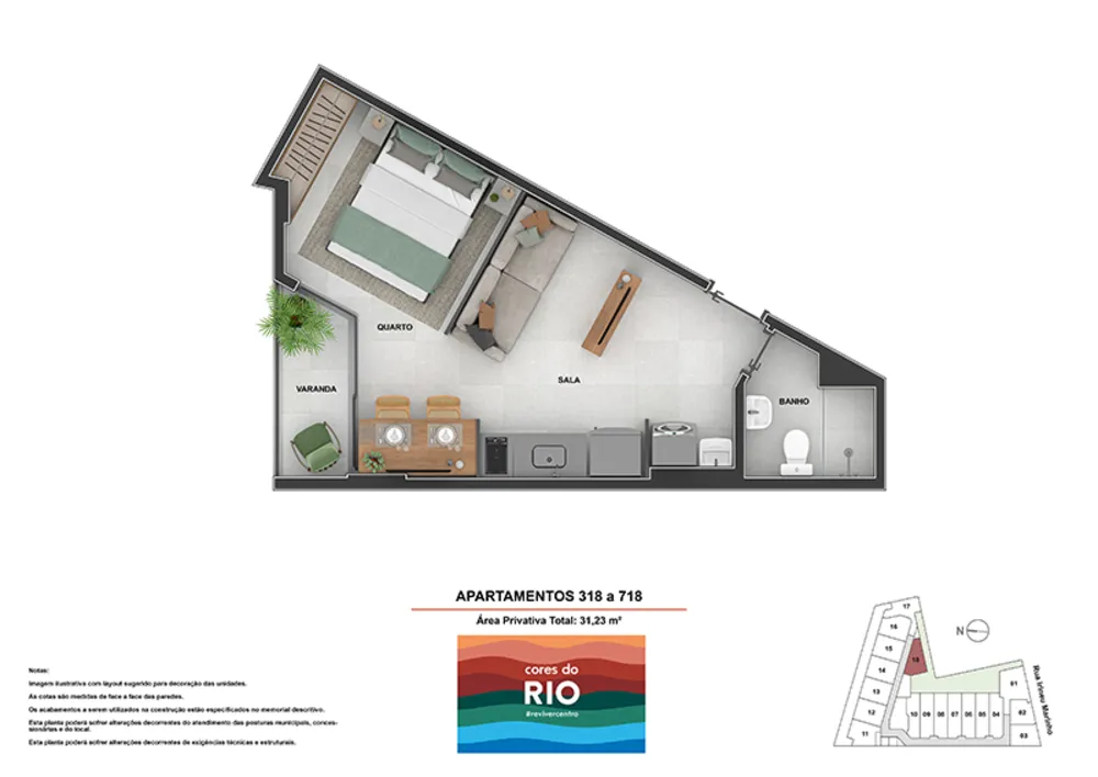 Apartamento, 1 quarto, 35 m² - Foto 53