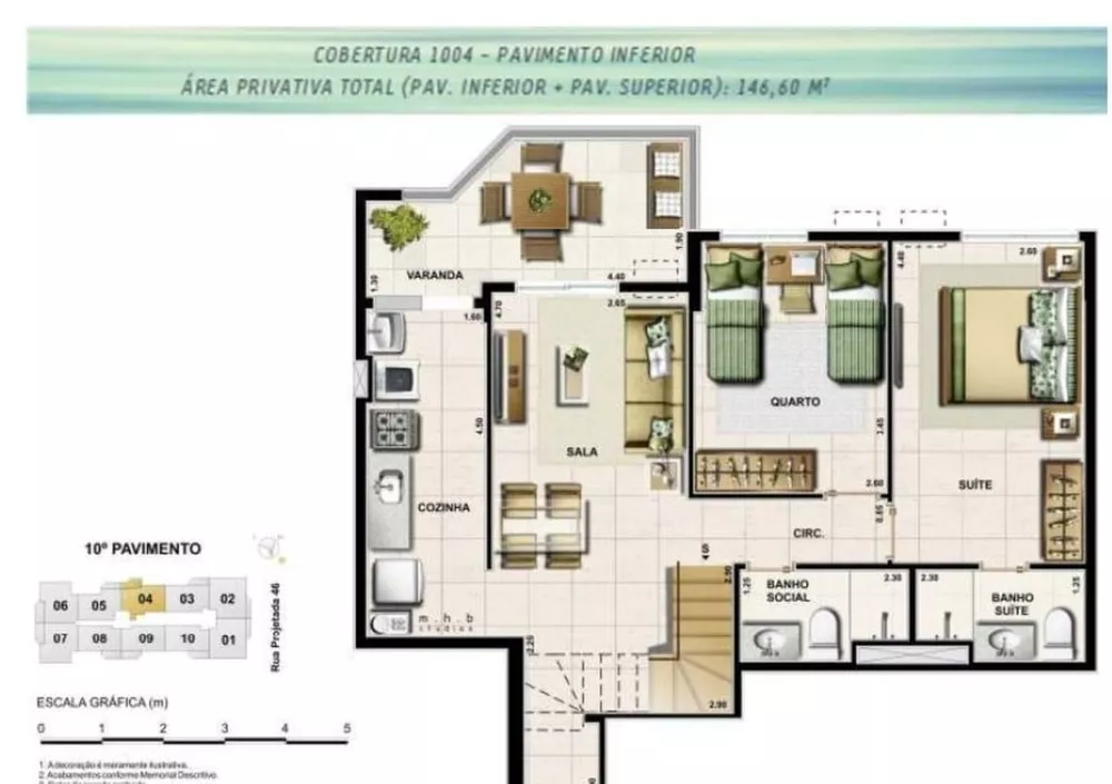 Apartamento, 3 quartos, 82 m² - Foto 13