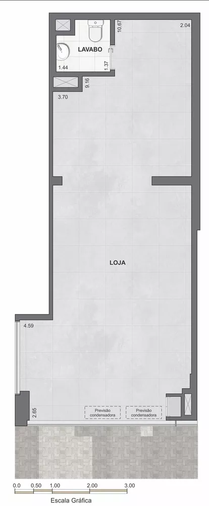 Loja-Salão, 58 m² - Foto 7