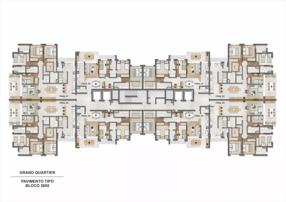 Apartamento, 4 quartos, 131 m² - Foto 64