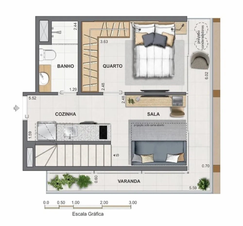 Apartamento, 2 quartos, 104 m² - Foto 89