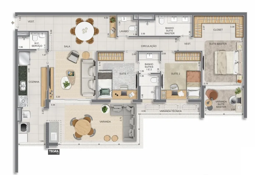 Cobertura, 4 quartos, 281 m² - Foto 173