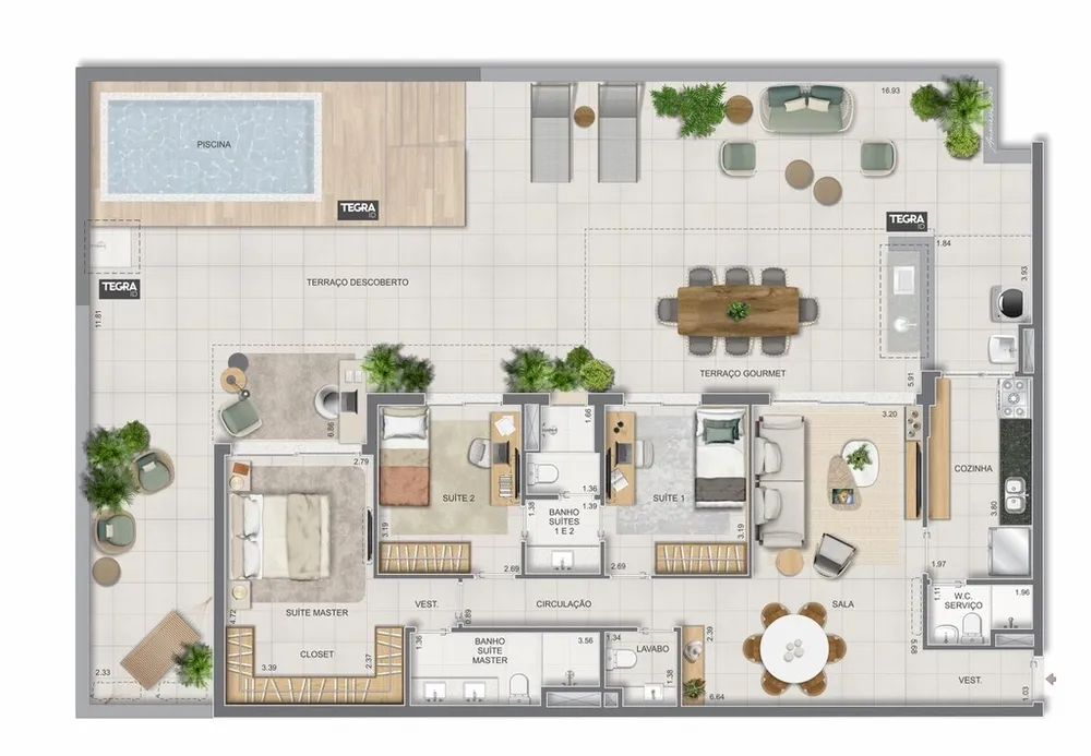 Cobertura, 4 quartos, 281 m² - Foto 185
