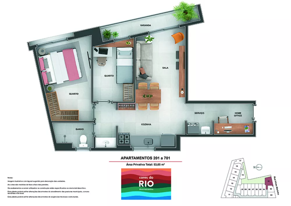 Apartamento, 1 quarto, 36 m² - Foto 11