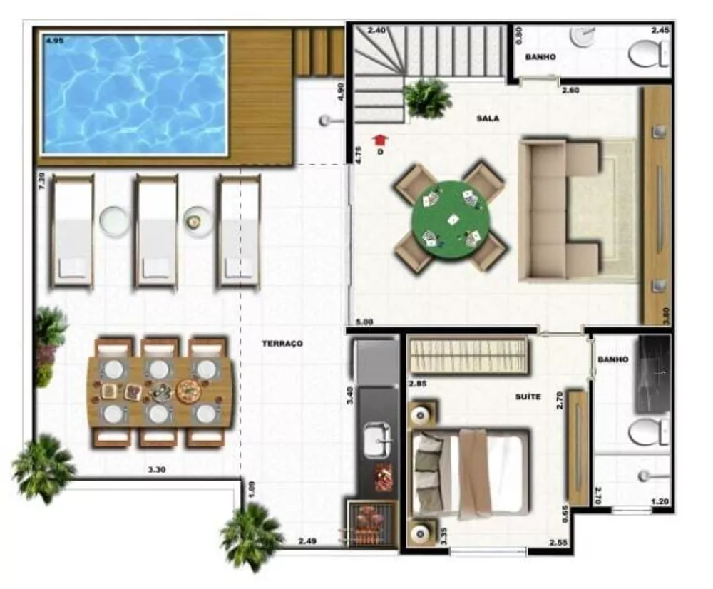 Cobertura, 3 quartos, 119 m² - Foto 28