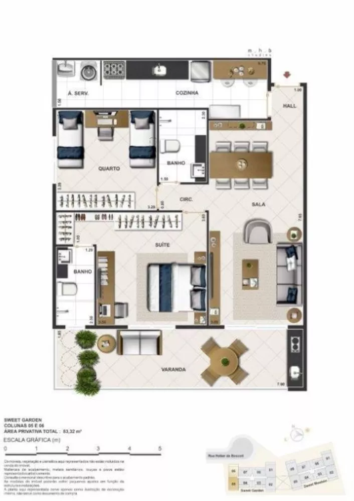 Apartamento, 2 quartos, 80 m² - Foto 21