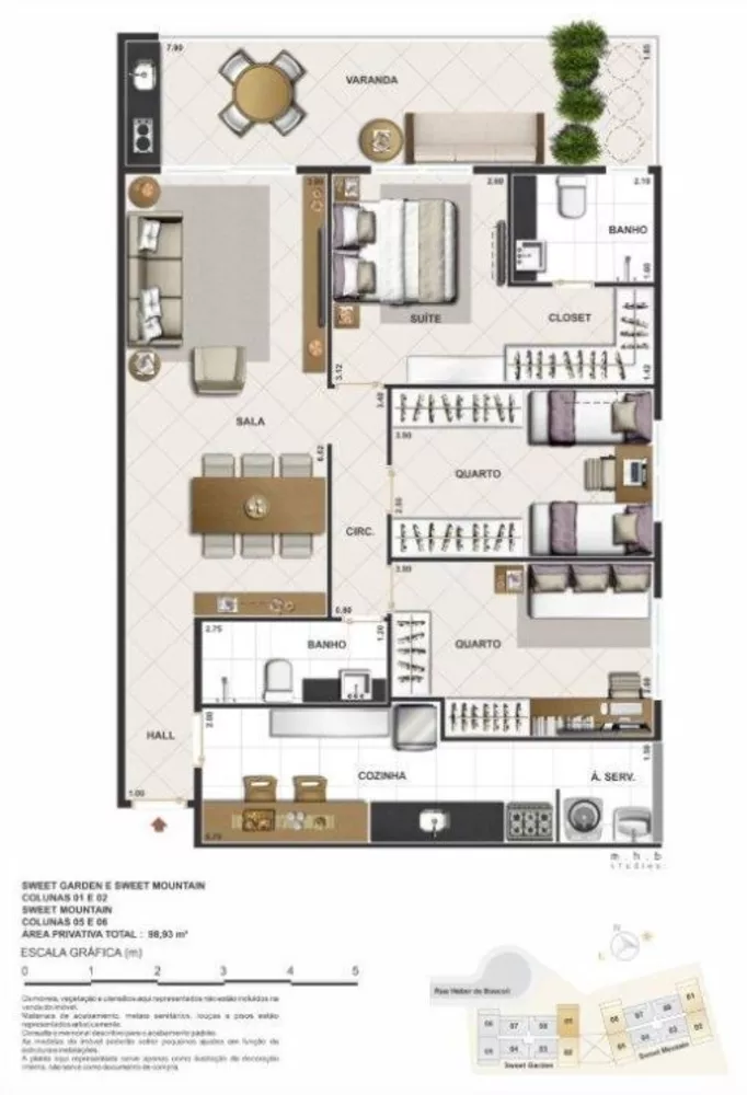 Apartamento, 2 quartos, 80 m² - Foto 19