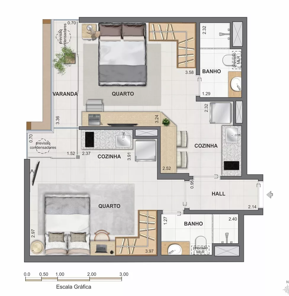 Apartamento, 2 quartos, 119 m² - Foto 6