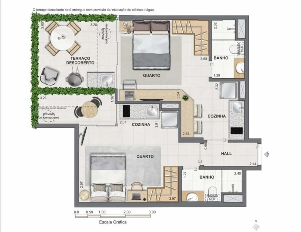 Apartamento, 2 quartos, 119 m² - Foto 57