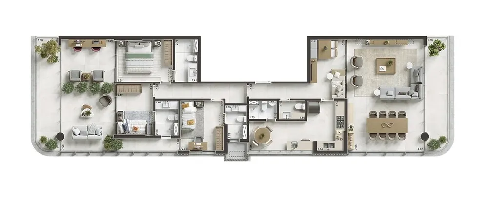 Apartamento, 3 quartos, 304 m² - Foto 43