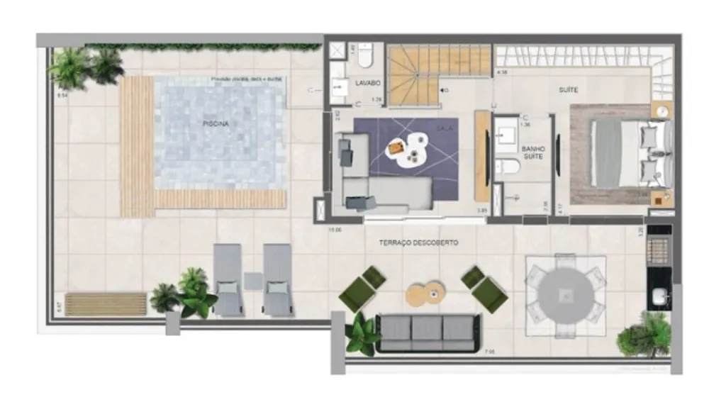 Cobertura, 3 quartos, 238 m² - Foto 38