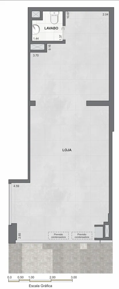 Loja-Salão, 34 m² - Foto 4