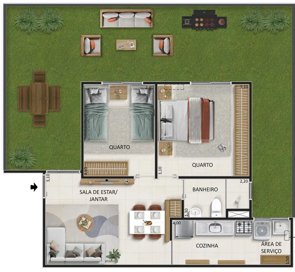 Apartamento, 2 quartos, 81 m² - Foto 19