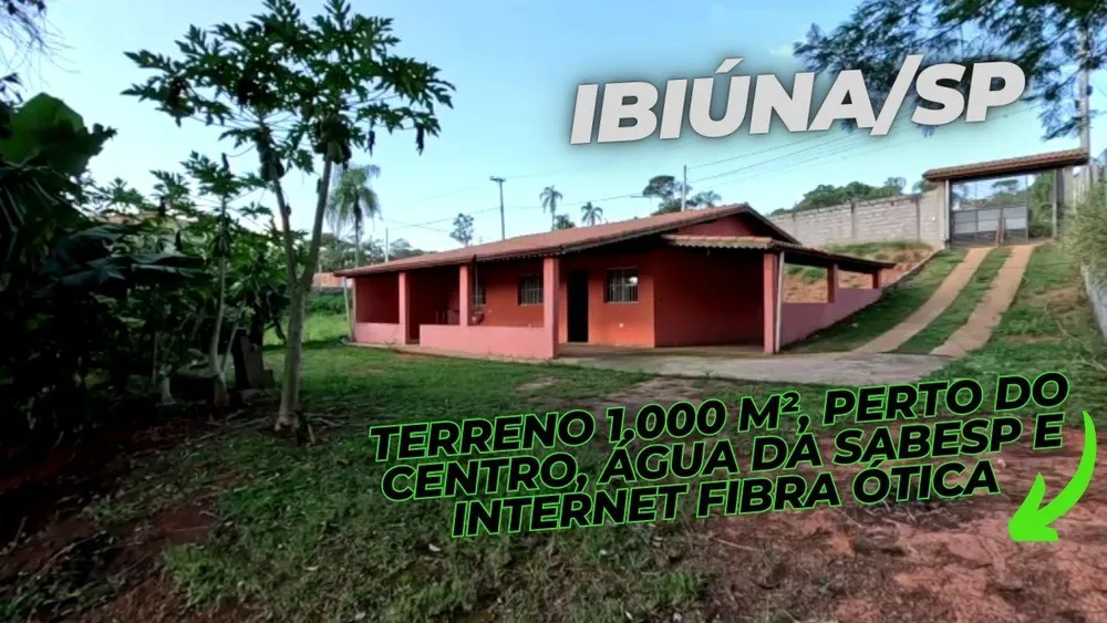 Chácara, 3 quartos, 1000 m² - Foto 1