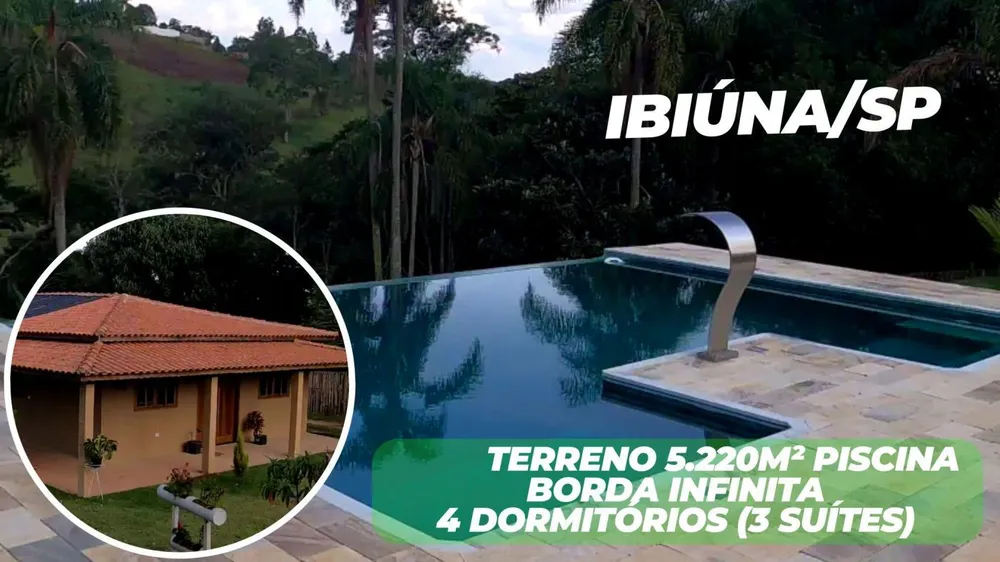 Chácara, 4 quartos, 5220 m² - Foto 1