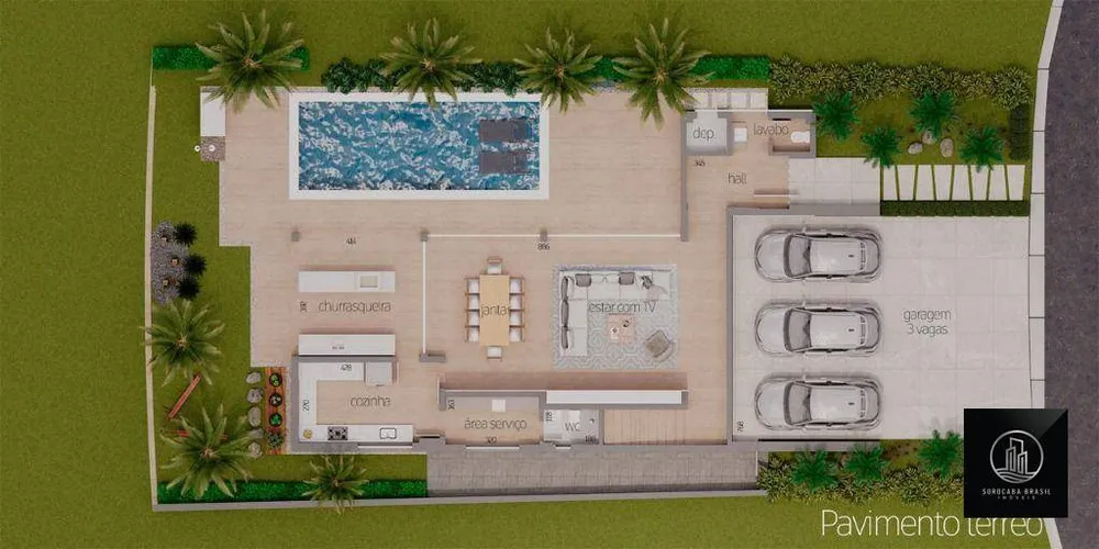 Sobrado, 4 quartos, 358 m² - Foto 4