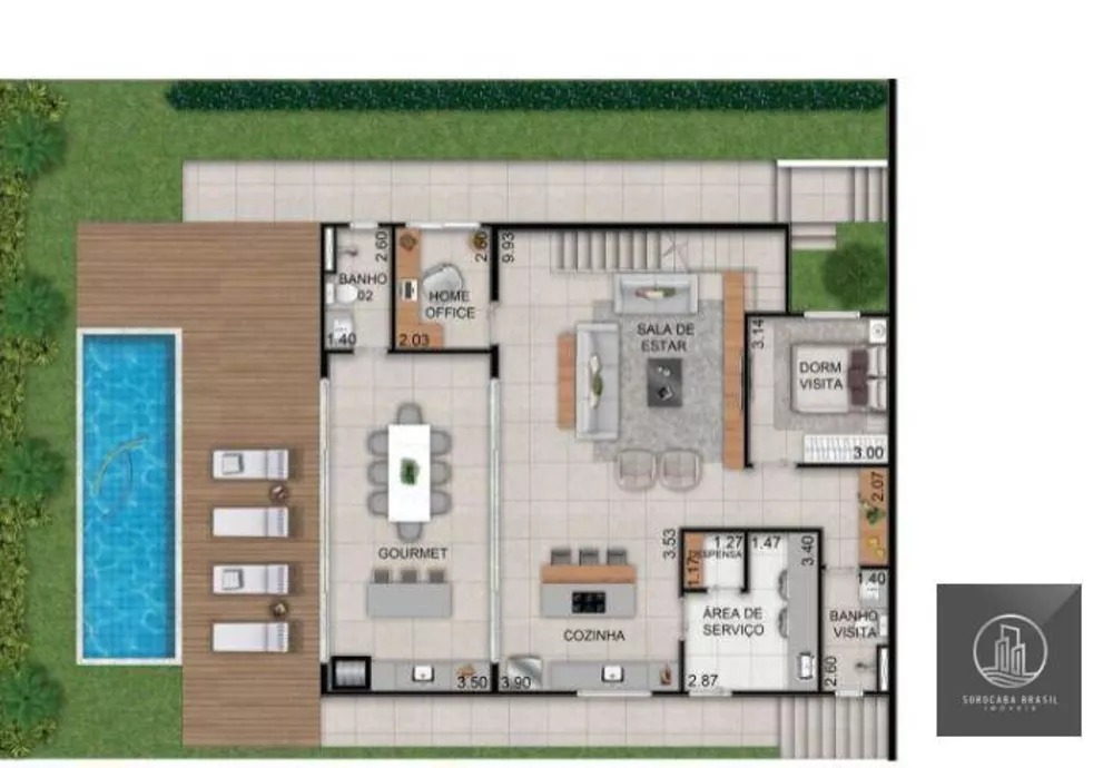 Casa à venda com 3 quartos, 372m² - Foto 2