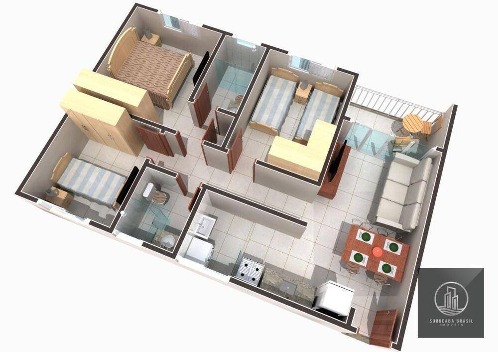 Apartamento, 3 quartos, 70 m² - Foto 7