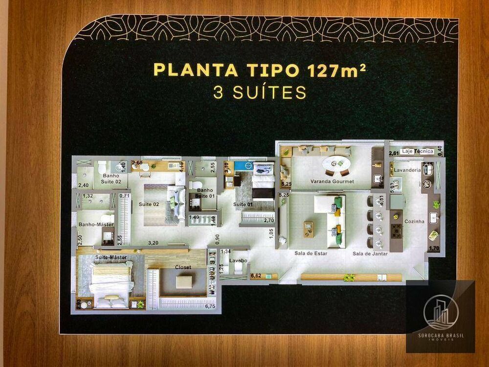 Apartamento, 3 quartos, 127 m² - Foto 2