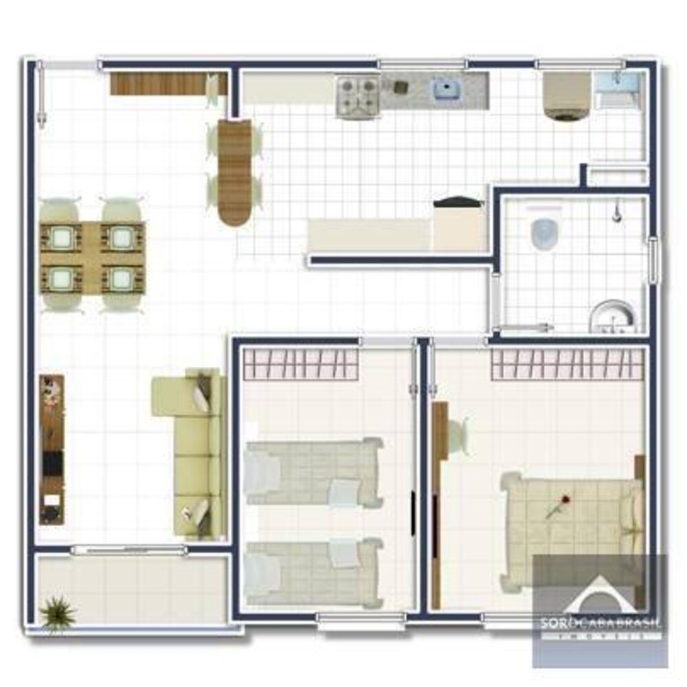 Apartamento, 2 quartos, 65 m² - Foto 6