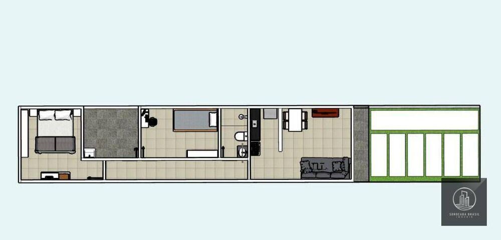 Casa, 2 quartos, 51 m² - Foto 2