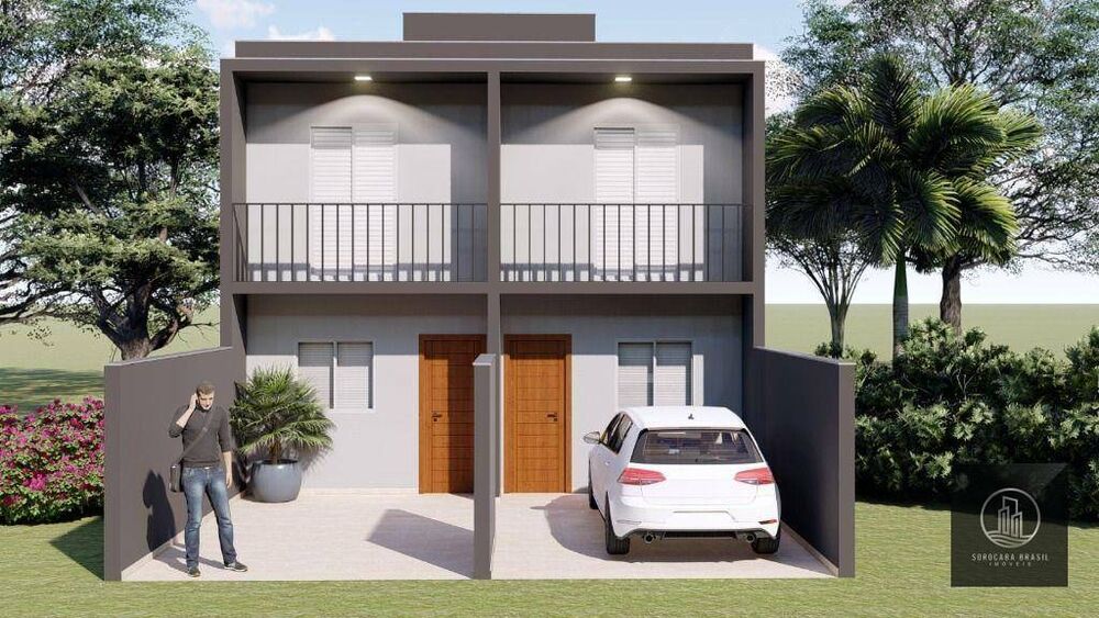 Sobrado, 2 quartos, 72 m² - Foto 1