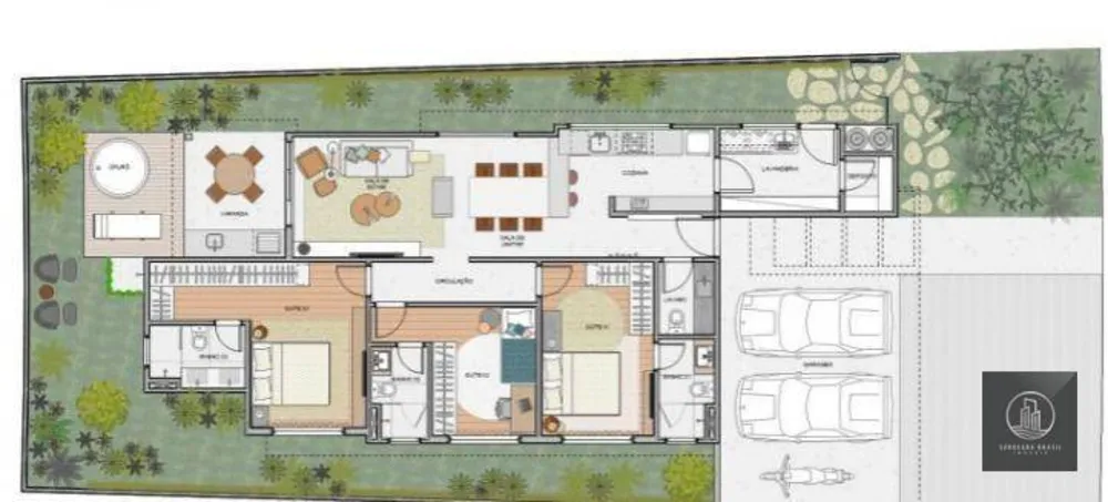 Casa, 3 quartos, 225 m² - Foto 2
