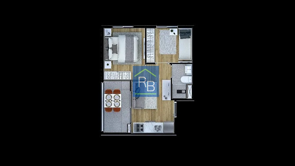 Apartamento, 2 quartos, 16 m² - Foto 9