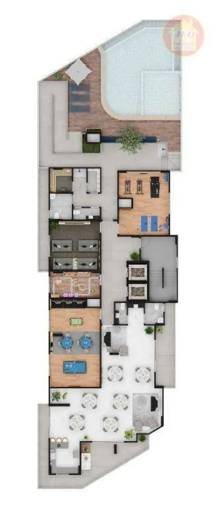 Apartamento, 2 quartos, 57 m² - Foto 6