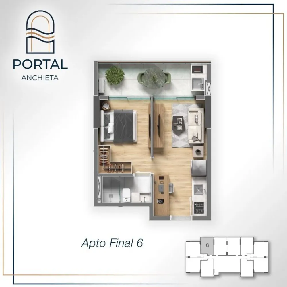 Kitnet-Studio, 36 m² - Foto 5