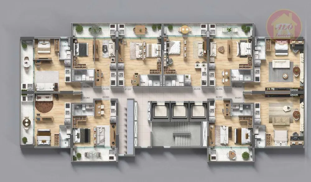 Kitnet-Studio, 56 m² - Foto 15
