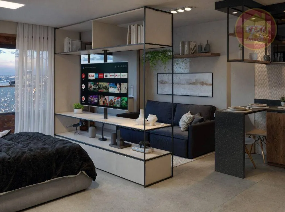 Kitnet-Studio, 37 m² - Foto 1