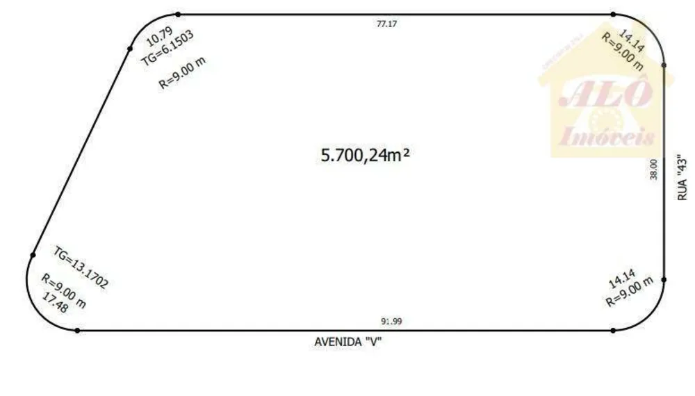 Terreno, 5700 m² - Foto 1